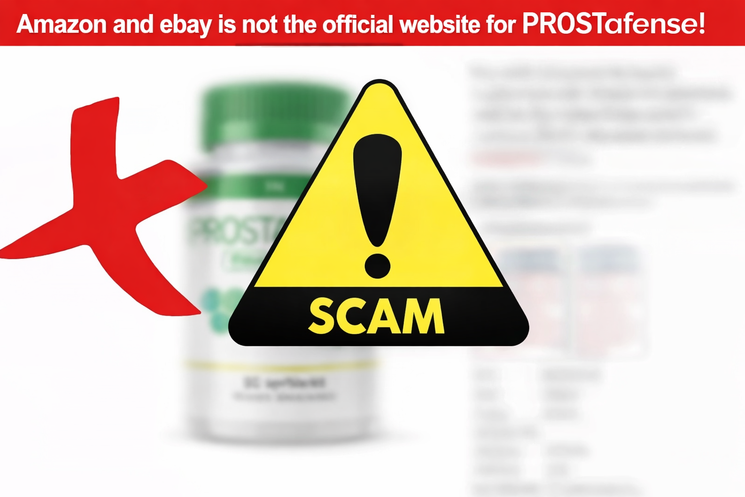 ProstAfense Scam Alert